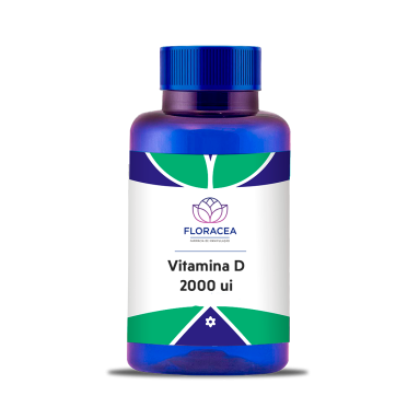 Vitamina D3 2000 ui - 60 cápsulas oleosas